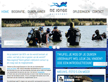 Tablet Screenshot of dejongeduiksport.nl
